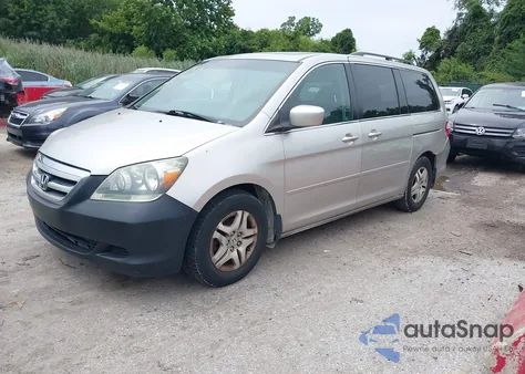 2007 Honda Odyssey Ex-L from USA, damaged, VIN 5FNRL38757B433469